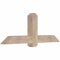 Ekena Millwork Eugene Smooth Timber Gable Bracket, Douglas Fir, 60"W x 22"H x 5 1/2"D x 5 1/2"F, 9/12 Pitch GBW060X22X0606EUG00SDF - alternate 4